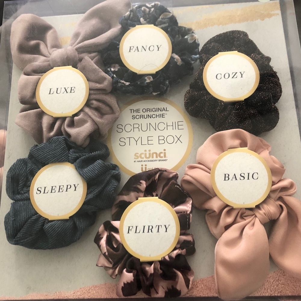 Scünci Style Box - Set of 6 Scrunchies